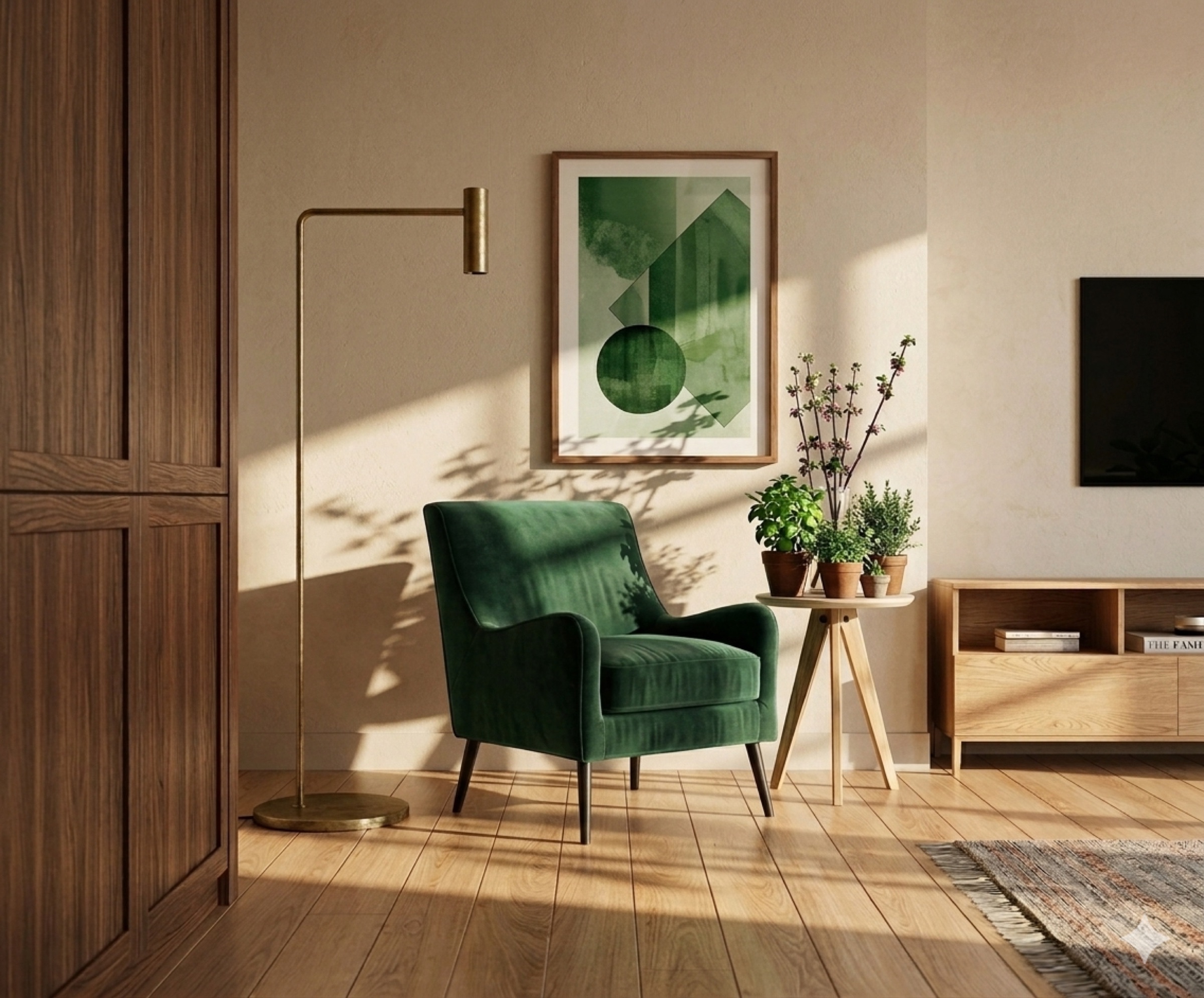 Mustard Accent Chair